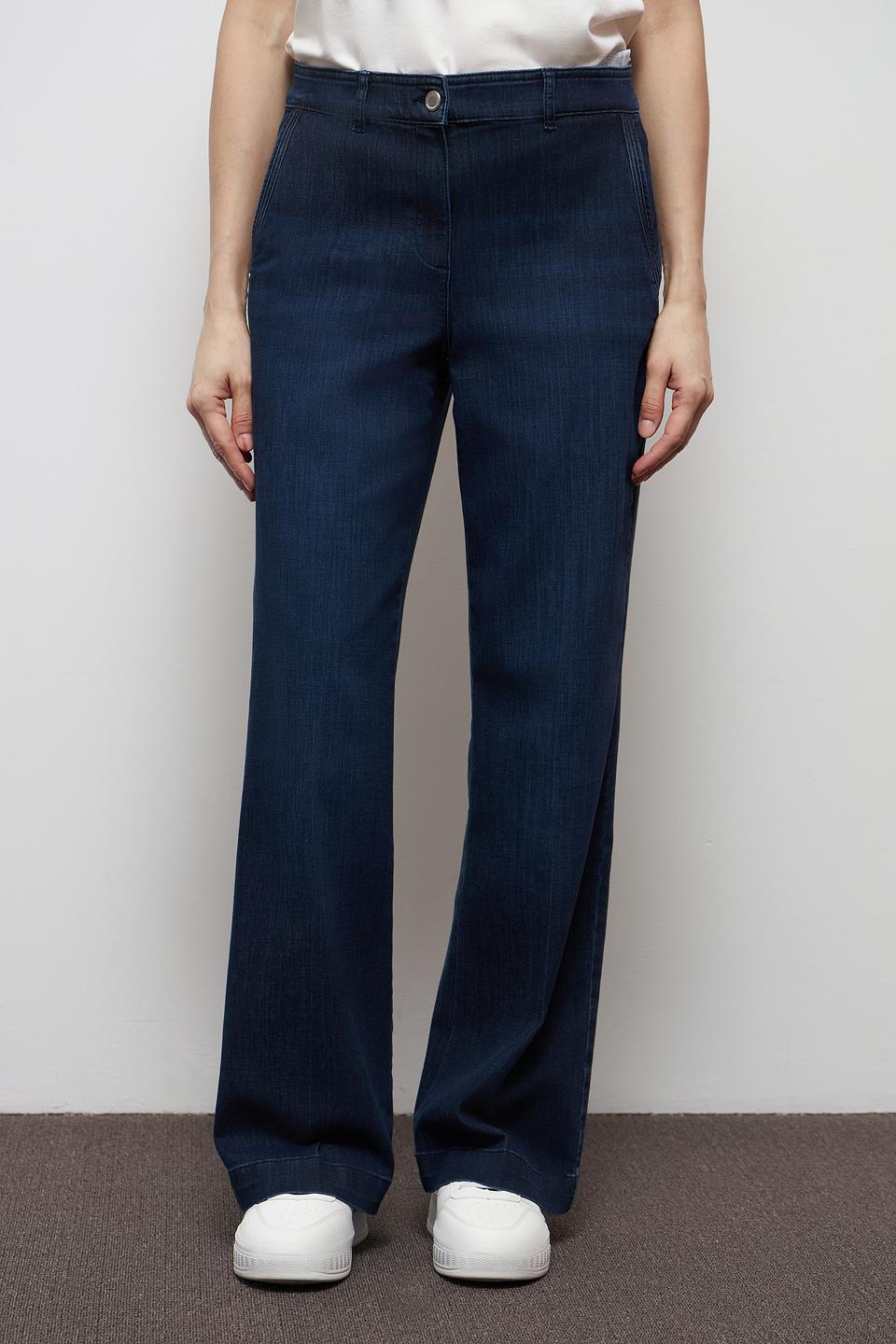 Джинсы Gerry Weber широкие тёмно-синие