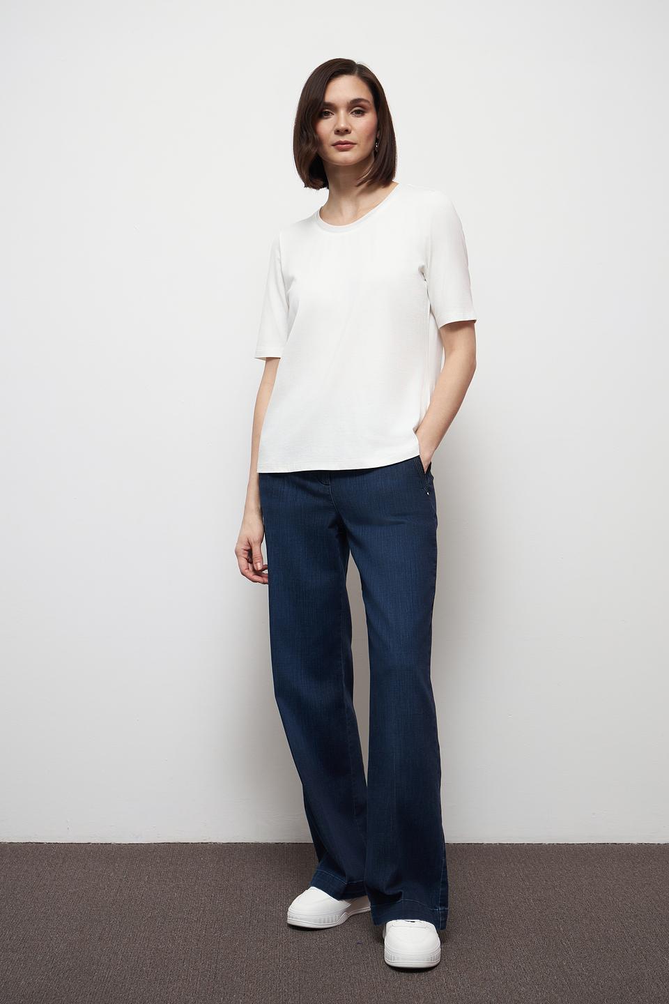 Джинсы Gerry Weber широкие тёмно-синие