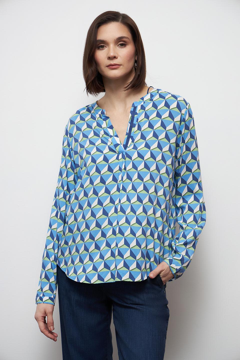 Блузка Gerry Weber с геометрическим принтом