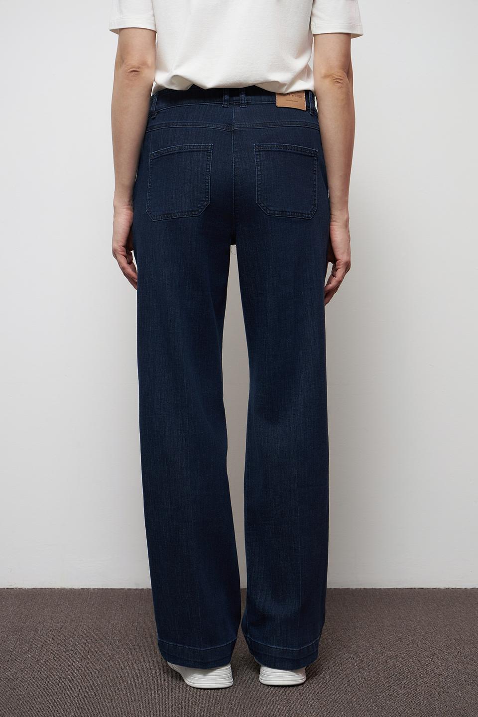 Джинсы Gerry Weber широкие тёмно-синие