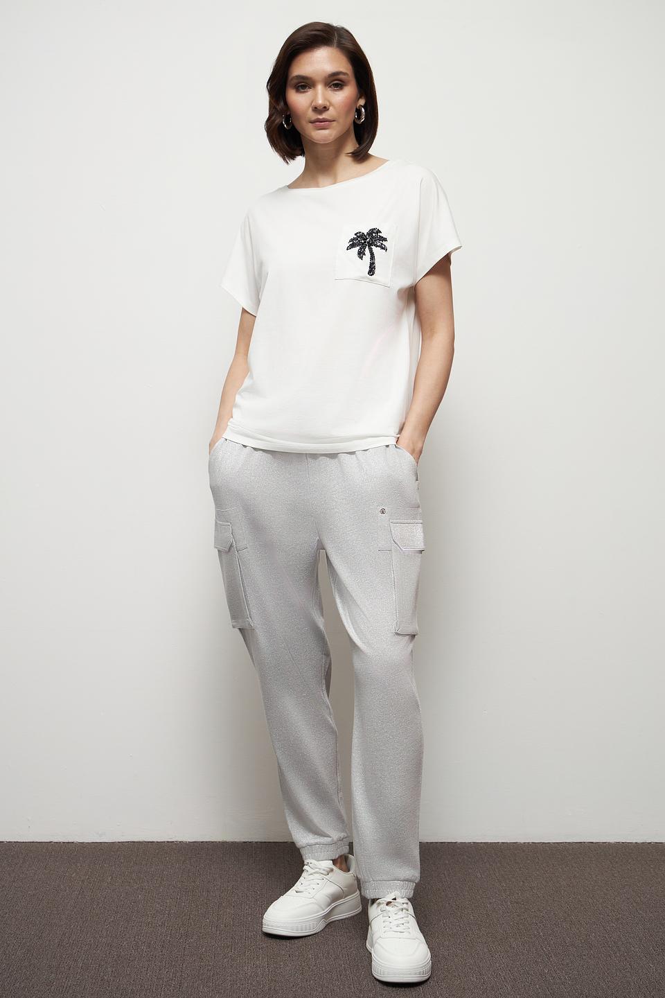 Футболка Miss Lagotte с пальмой