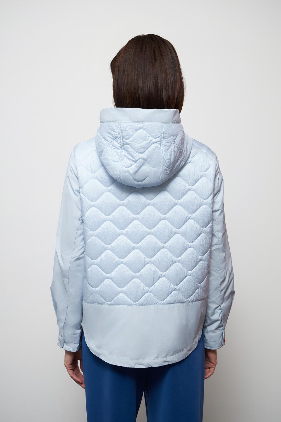 Куртка Milestone стеганая голубая