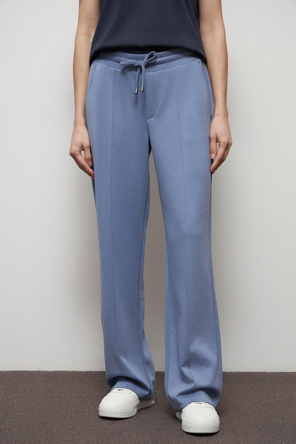 Брюки трикотажные Bugatti голубые