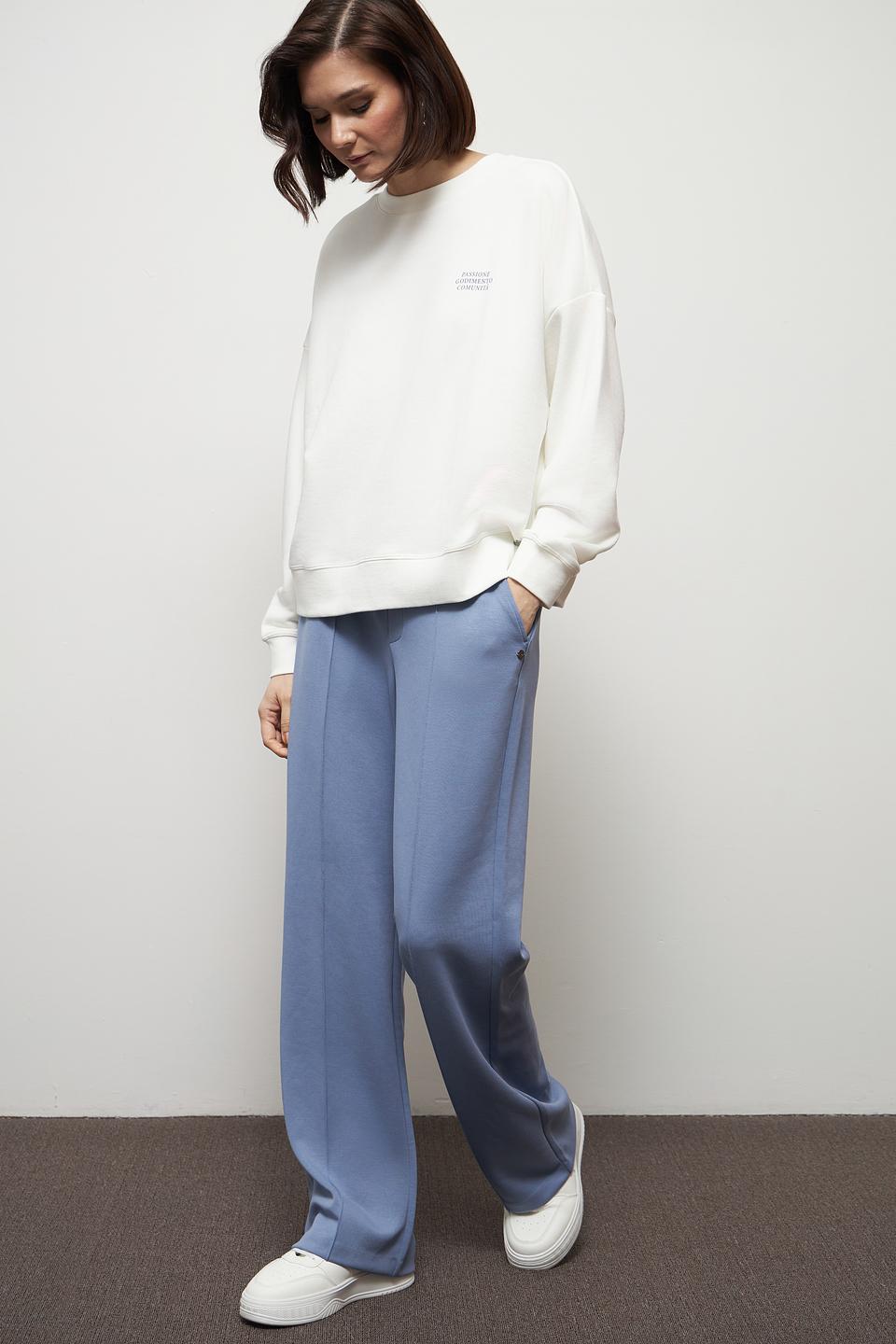 Брюки трикотажные Bugatti голубые