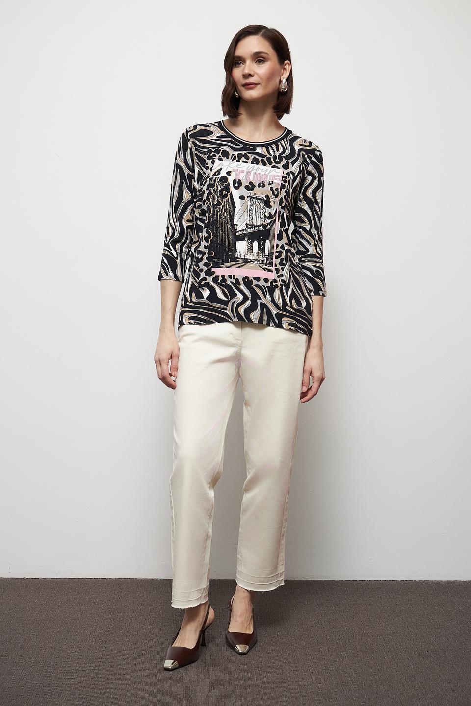 Блуза Betty Barclay с принтом