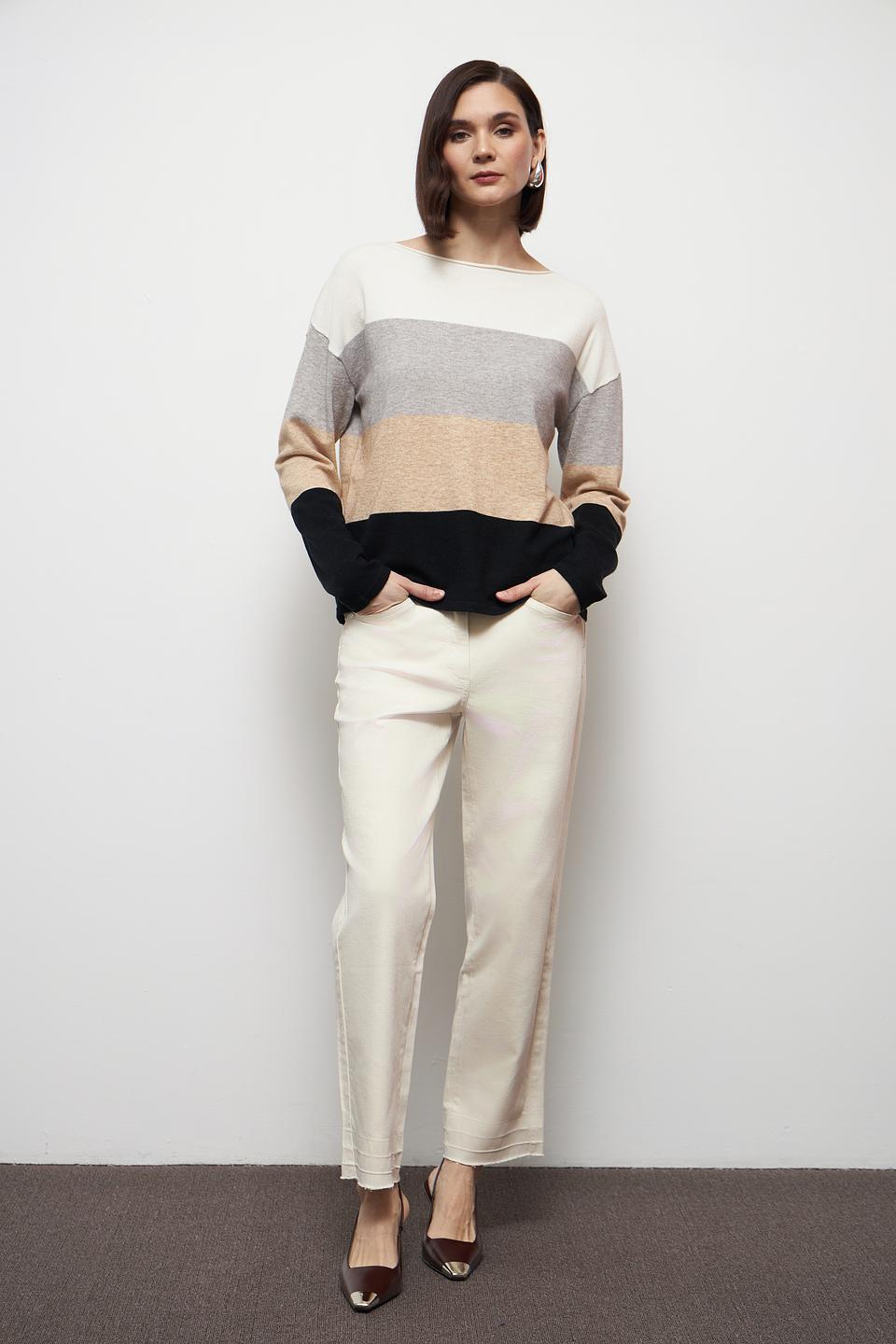 Пуловер Betty Barclay в полоску