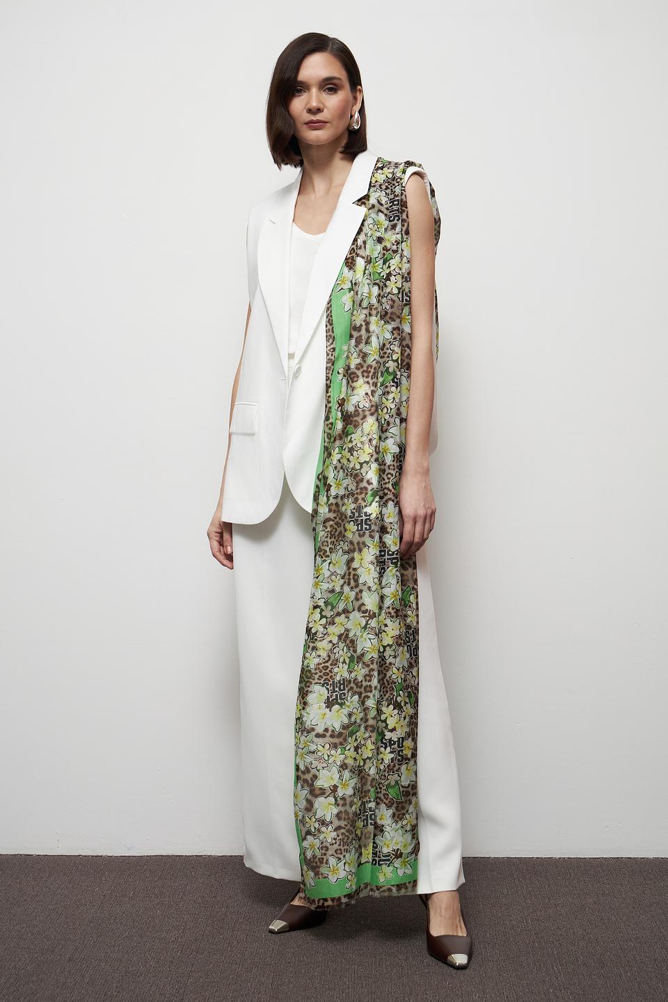 Шарф Marc Cain с леопардовым принтом