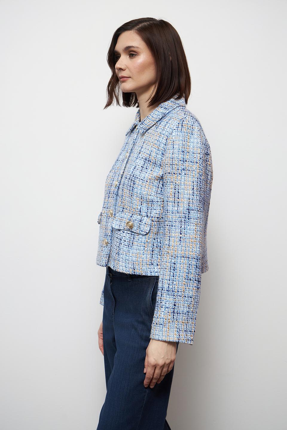 Жакет Betty Barclay в клетку голубой