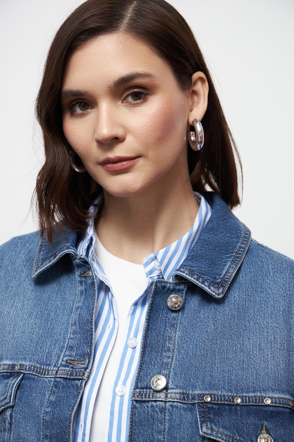 Жакет Oui джинсовый оверсайз