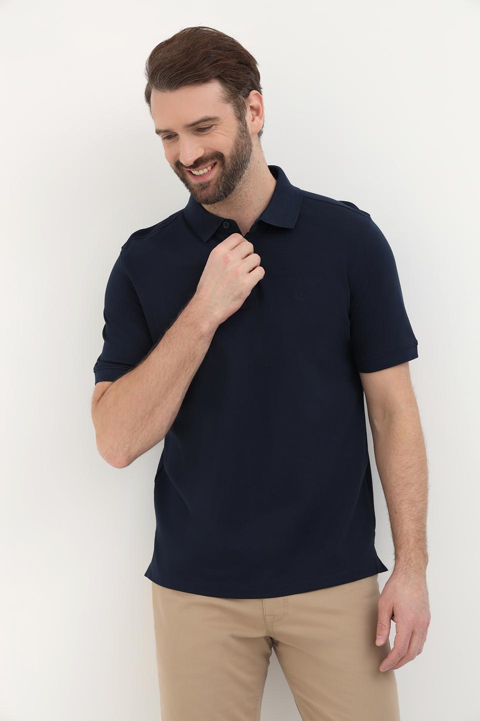 Поло Monte Carlo тёмно-синее