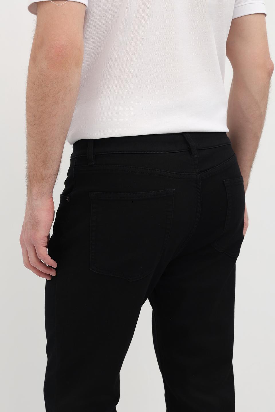 Джинсы Pezzo чёрные slim fit