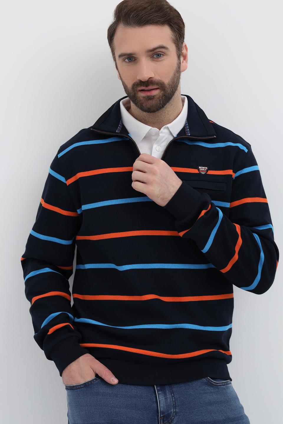 Джемпер Monte Carlo в полоску