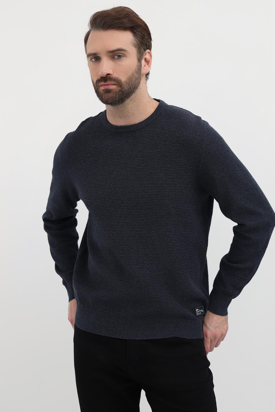 Джемпер Casa Moda мужской тёмно-синий