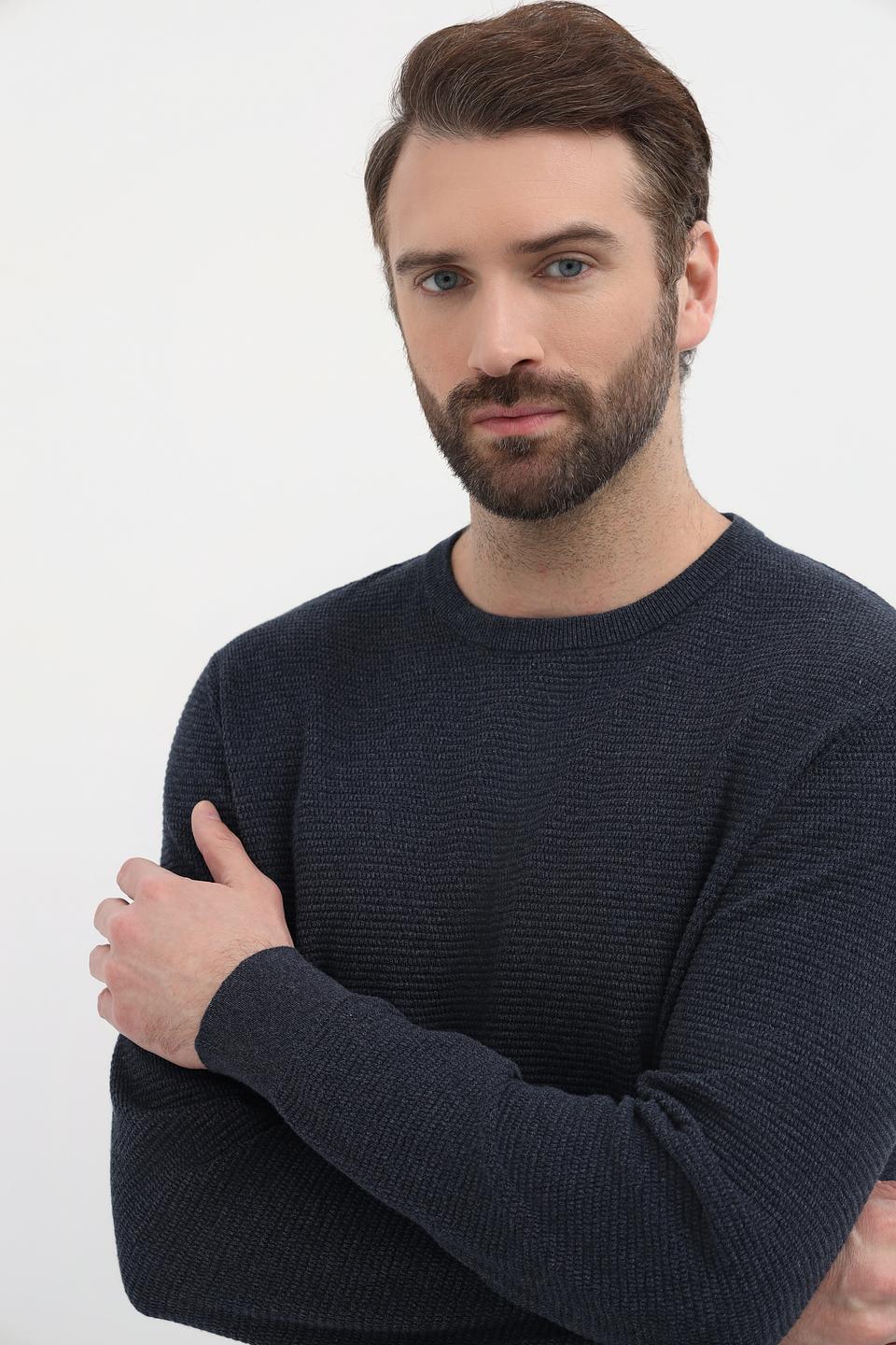 Джемпер Casa Moda мужской тёмно-синий