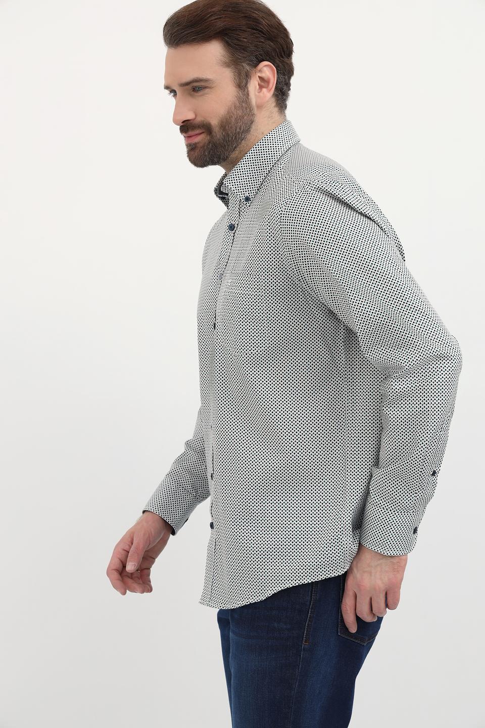 Рубашка Casa Moda в мелкий принт