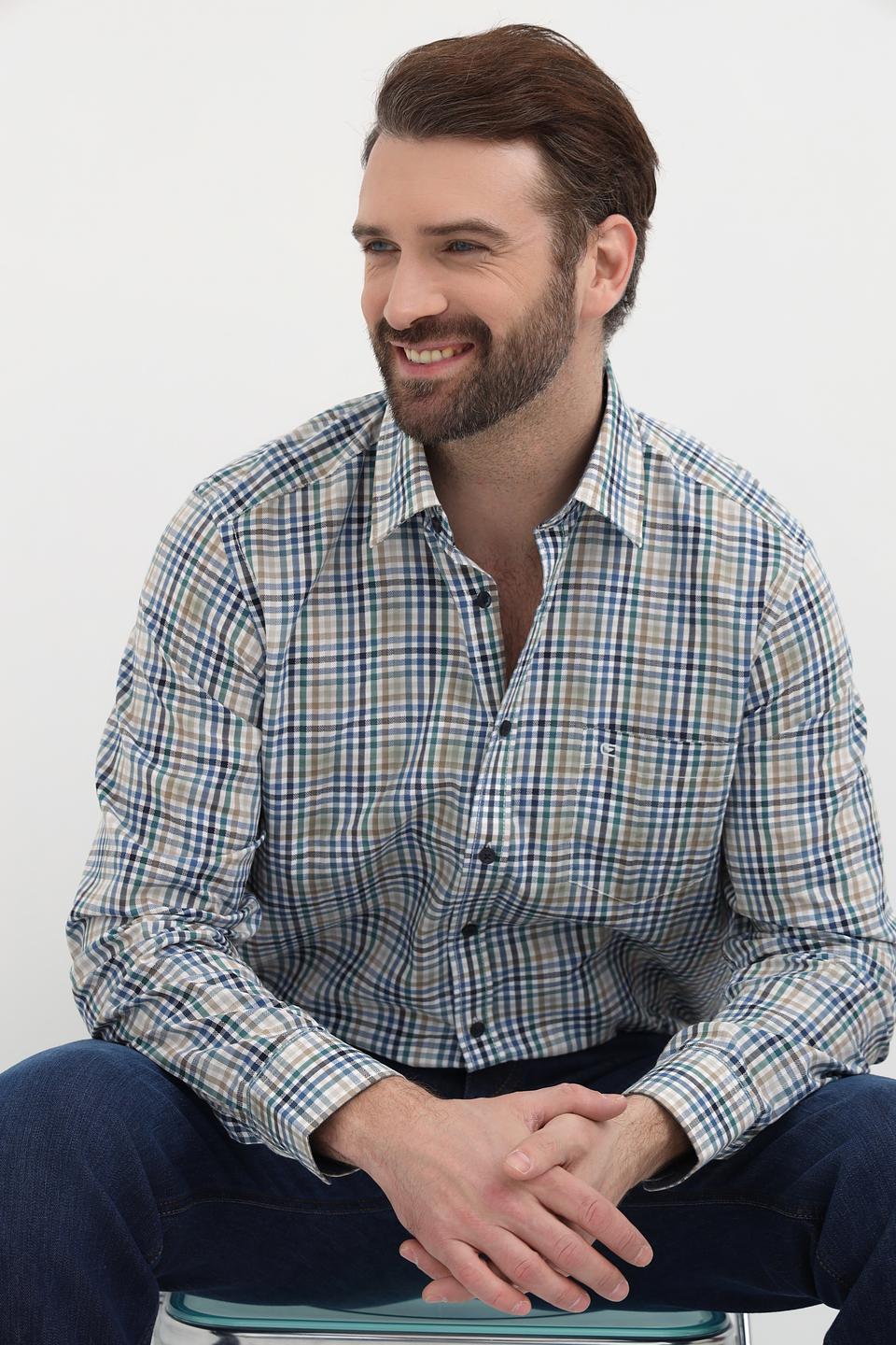 Рубашка Casa Moda в клетку