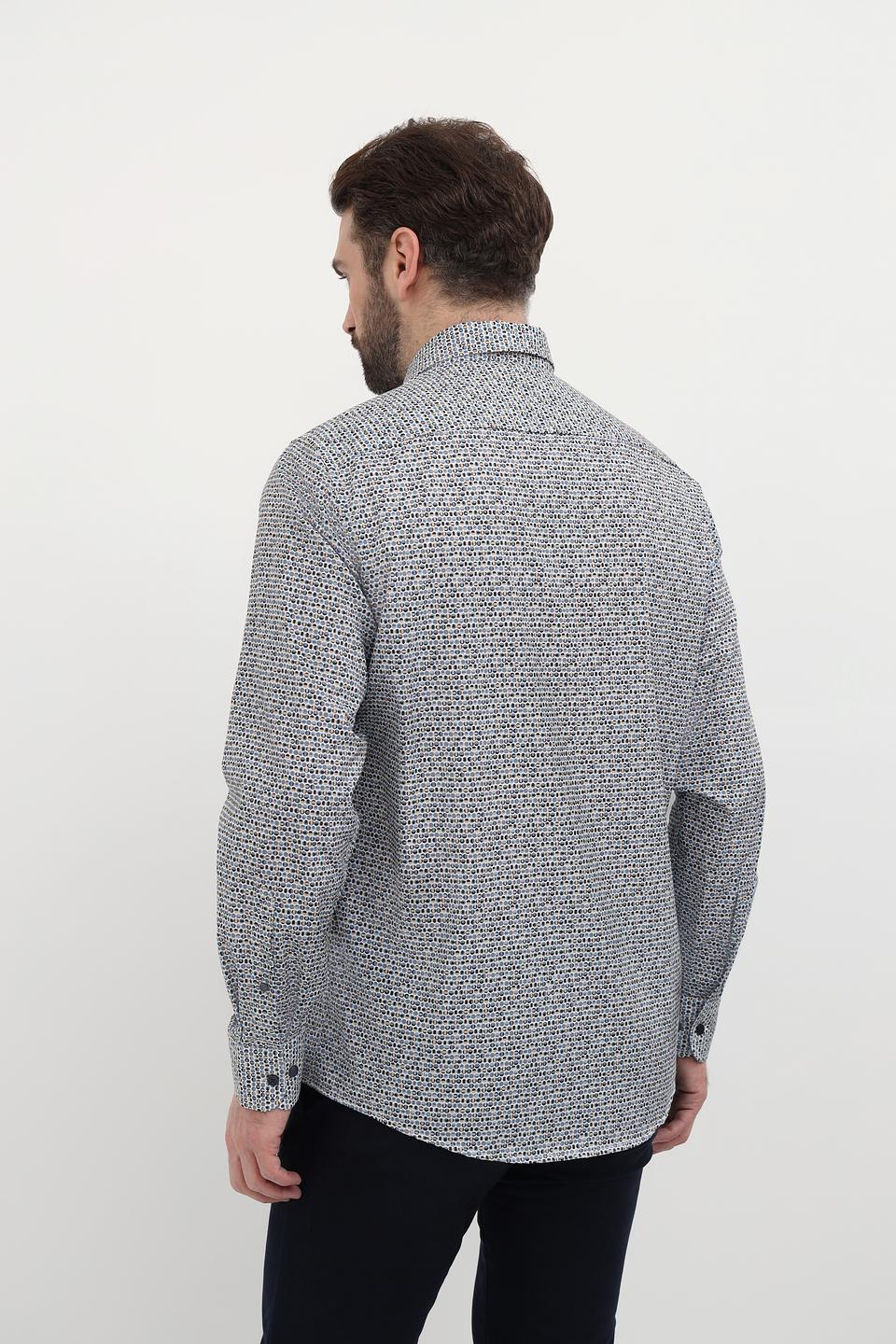 Рубашка Casa Moda с принтом