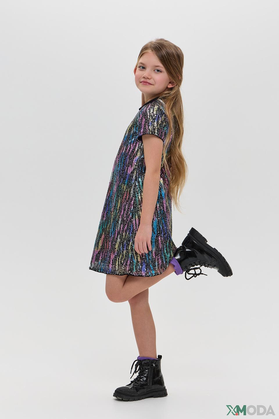 Платье Choupette дев. с пайетками