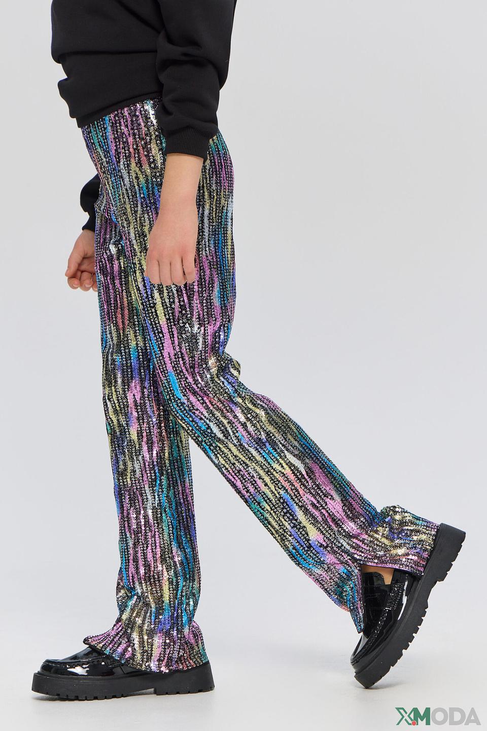 Брюки Choupette дев. с пайетками