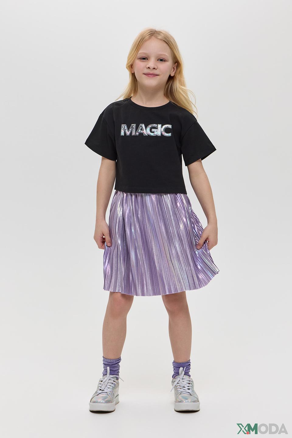 Блуза Choupette с надписью Magic чёрная