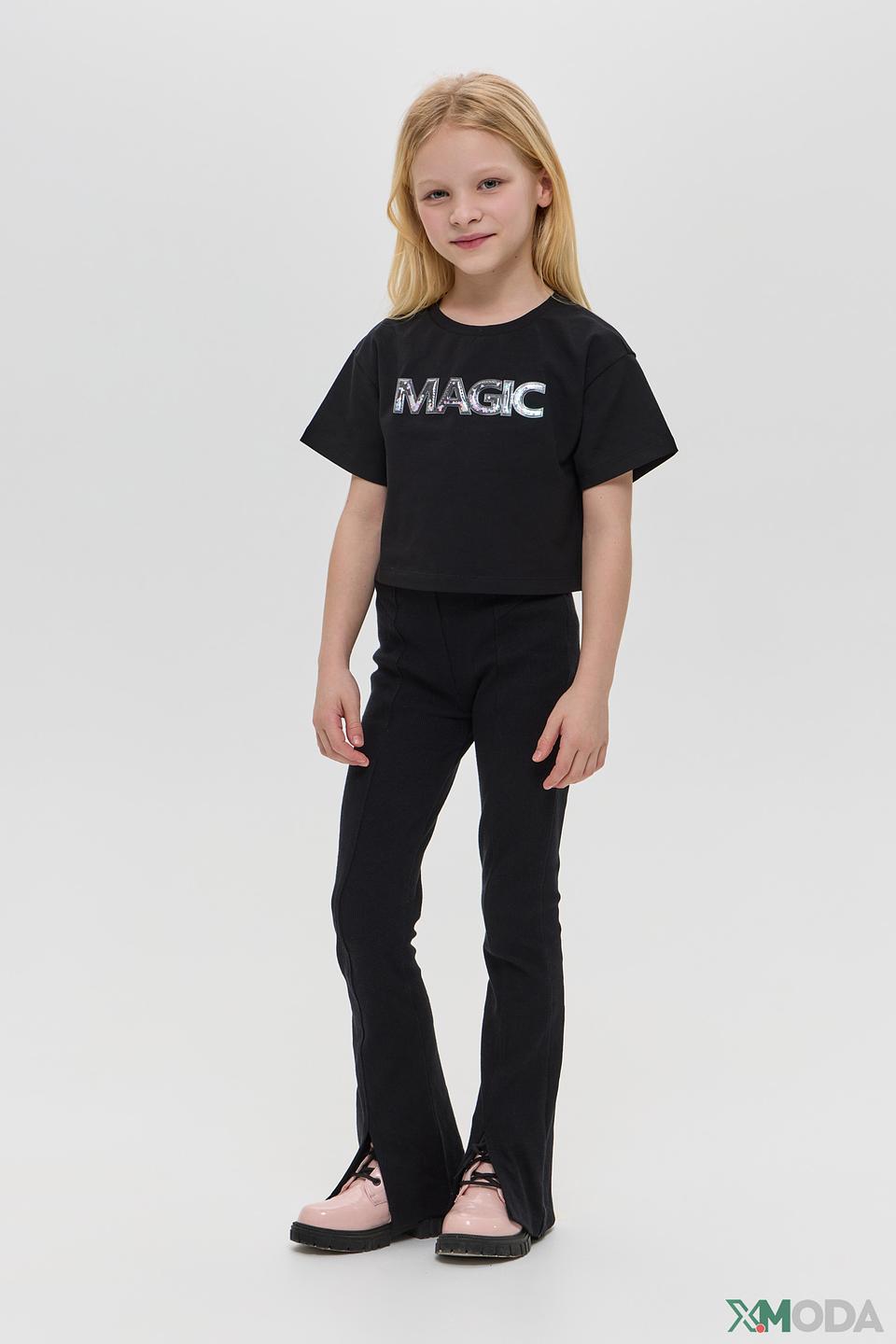 Блуза Choupette с надписью Magic чёрная