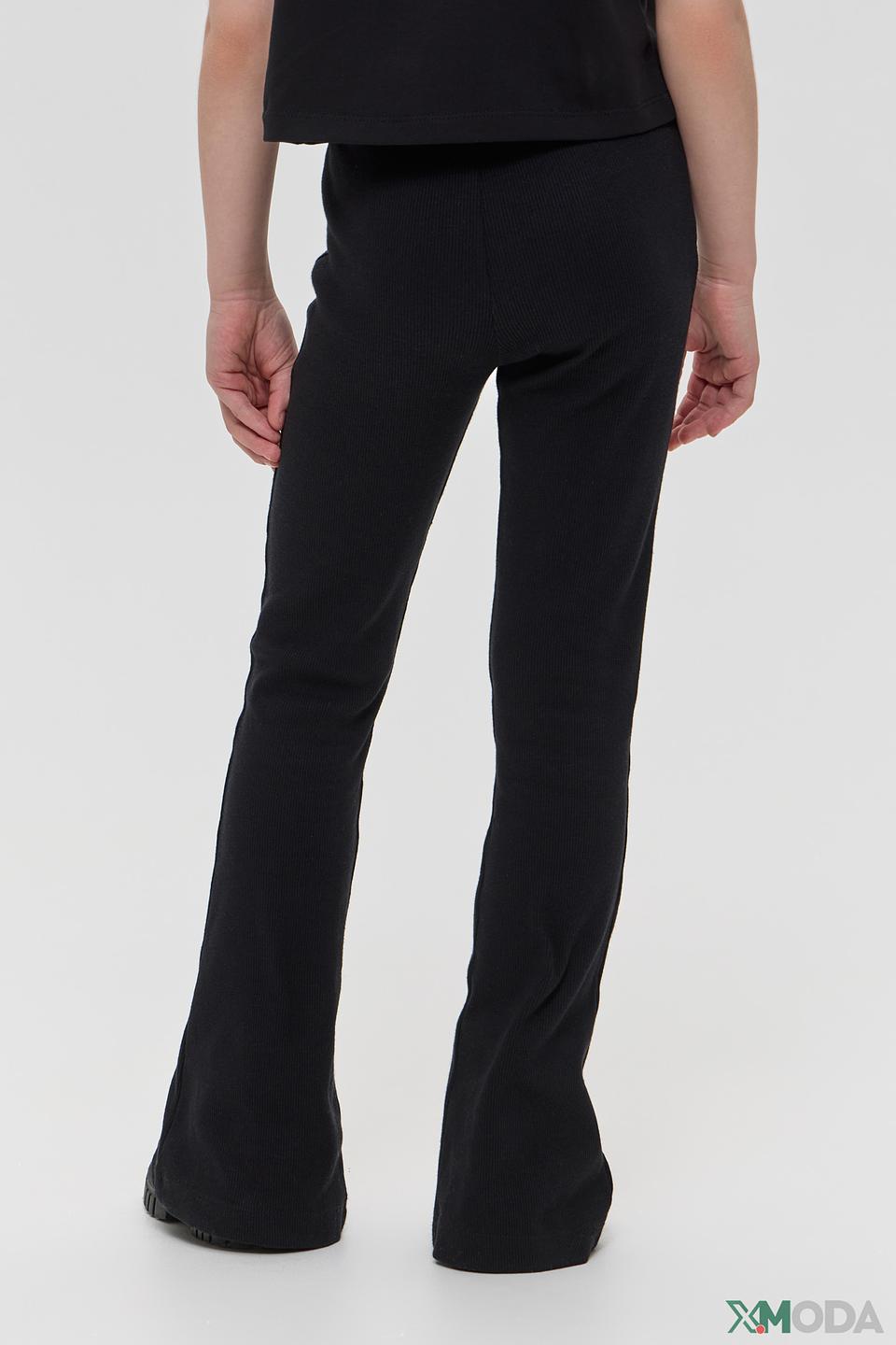 Брюки Choupette дев. с разрезами черные