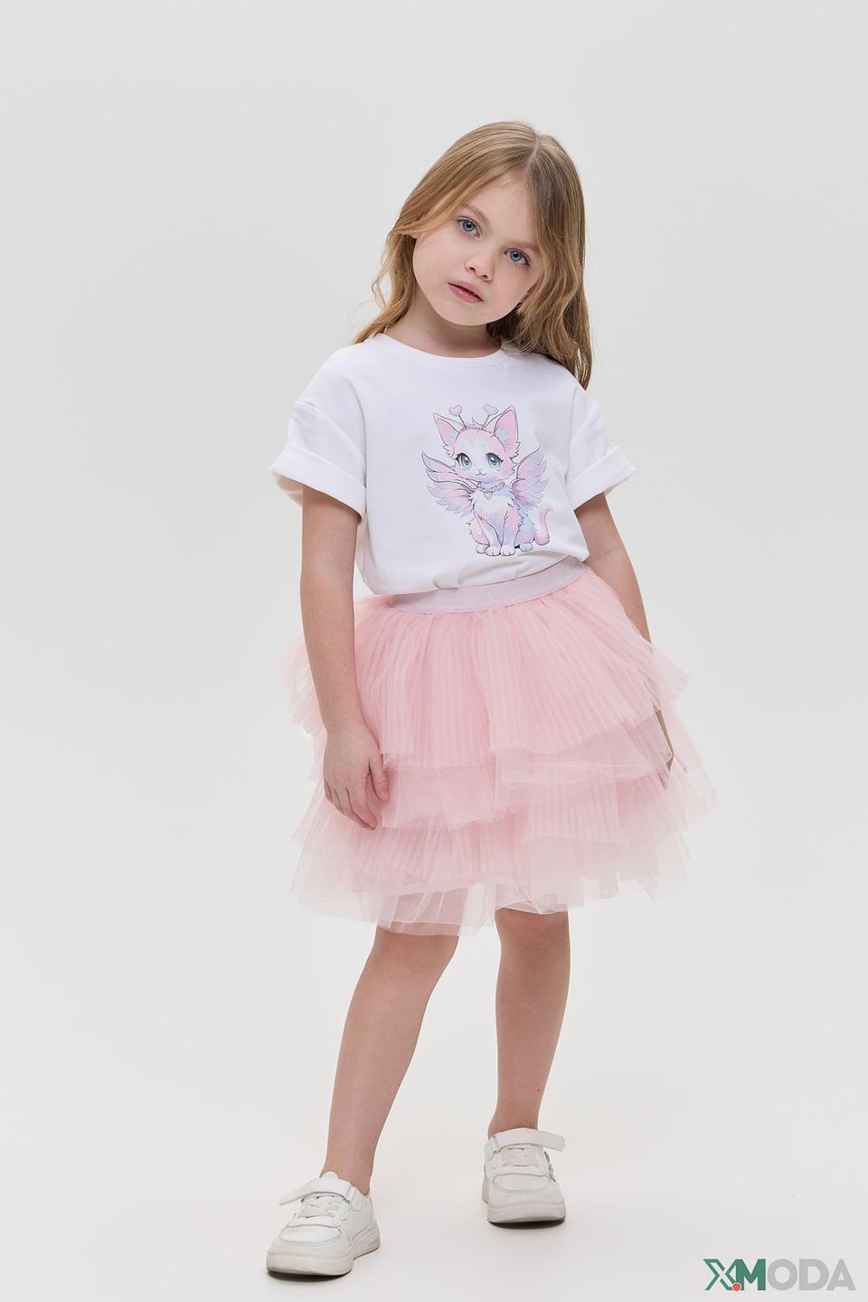 Футболка Choupette дев. с котиком