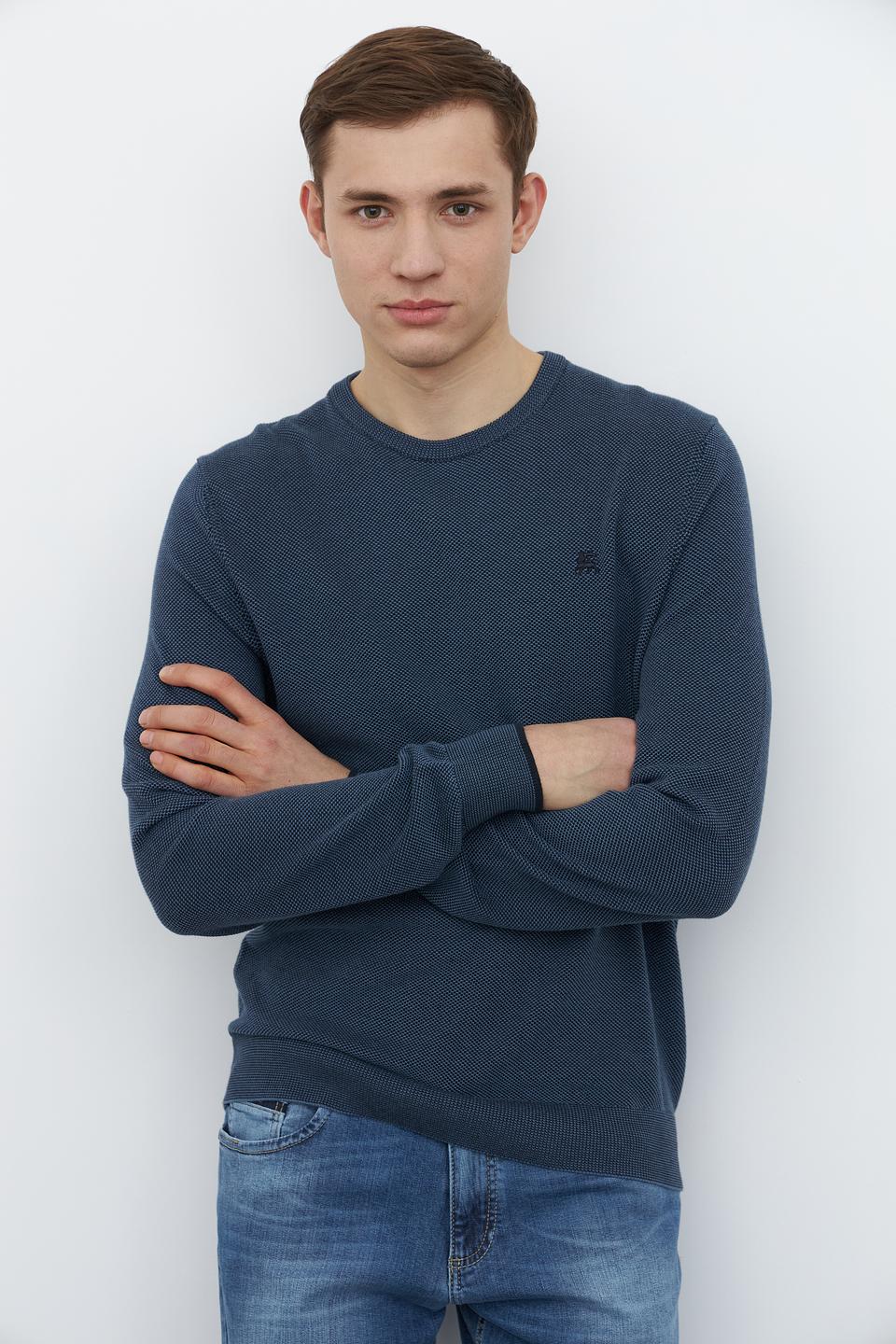 Джемпер Lerros мужской тёмно-синий