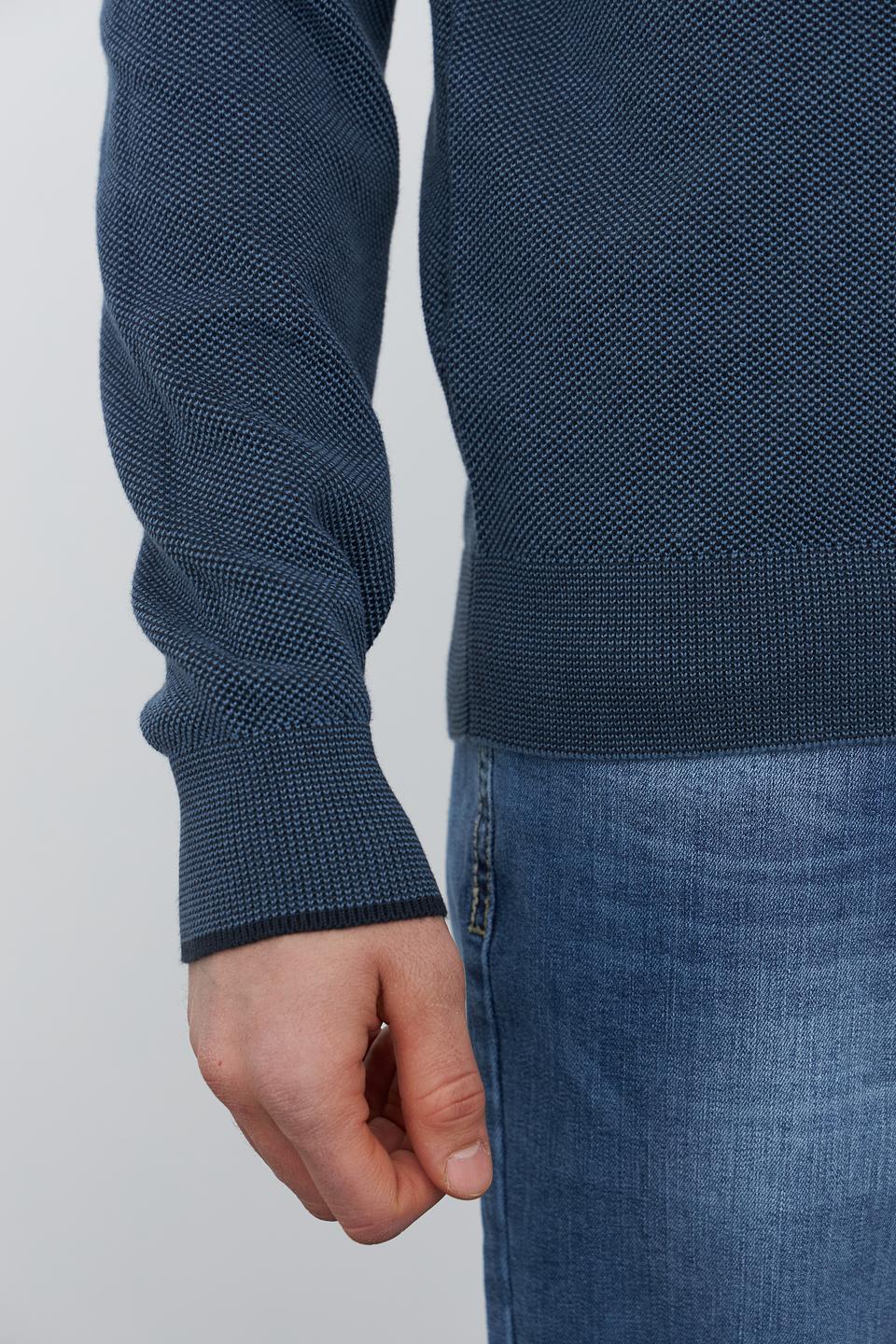 Джемпер Lerros мужской тёмно-синий