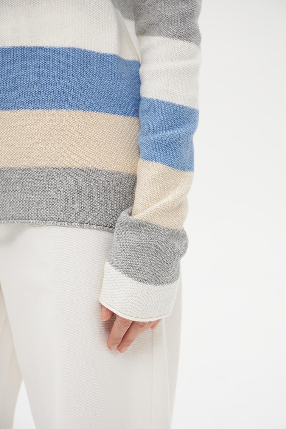 Пуловер Tom Tailor в полоску