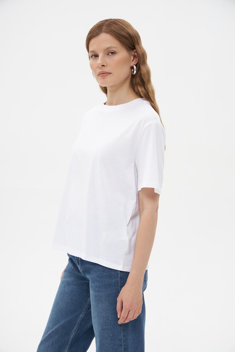 Футболка Tom Tailor denim женская белая