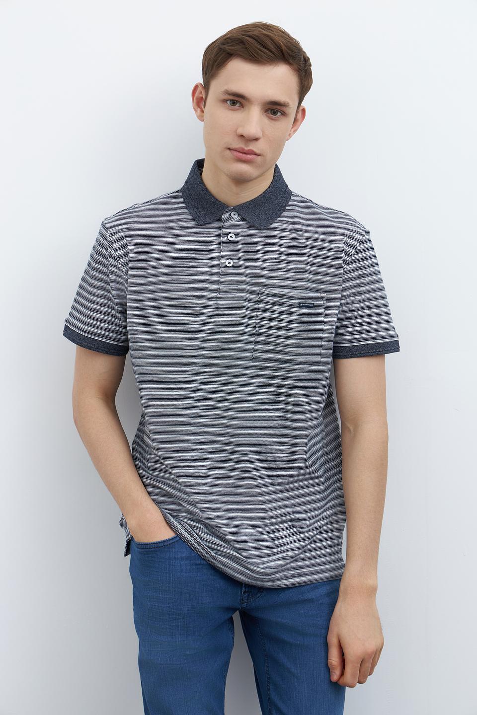 Поло Tom Tailor в полоску