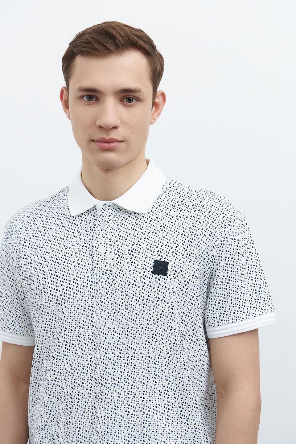 Поло Tom Tailor с принтом