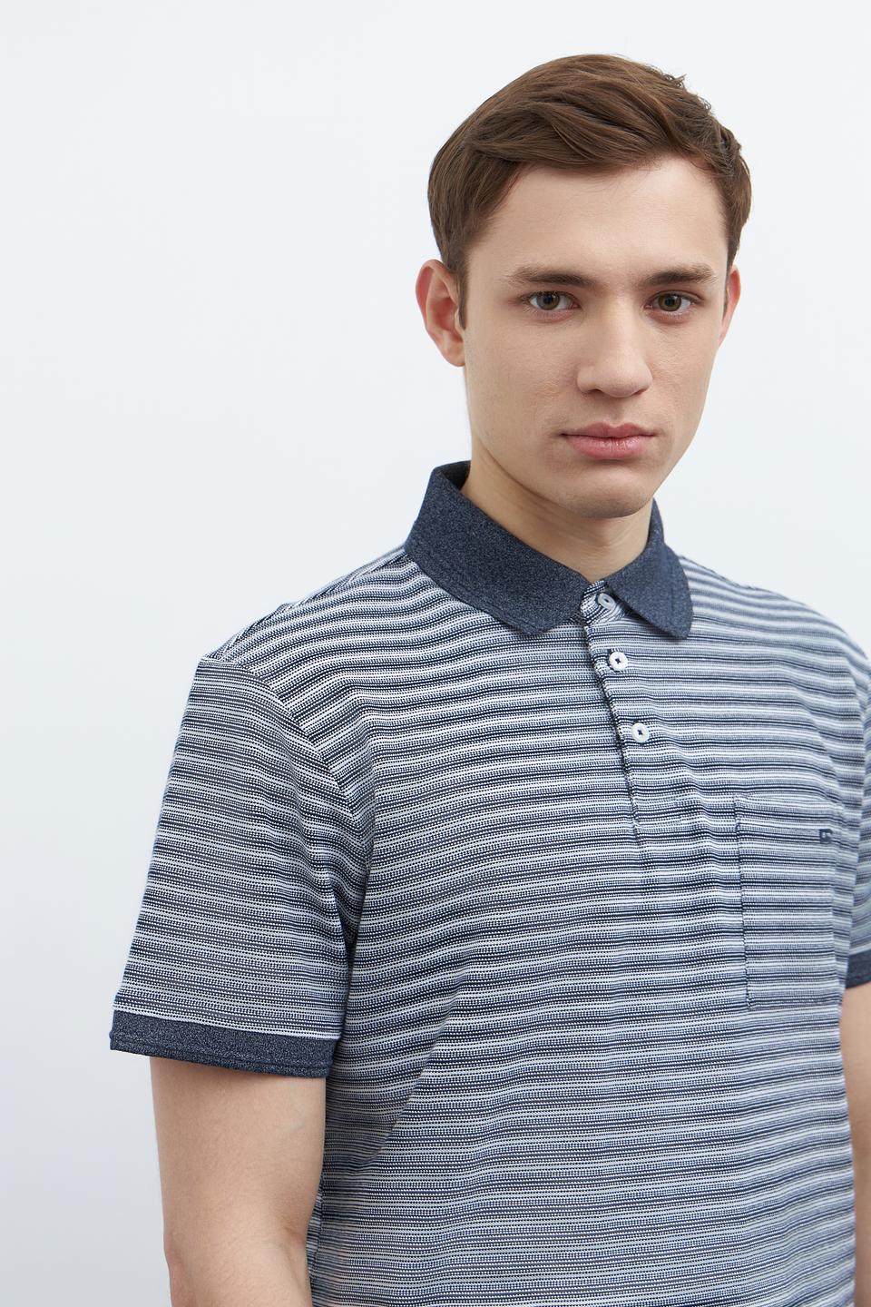 Поло Tom Tailor в полоску