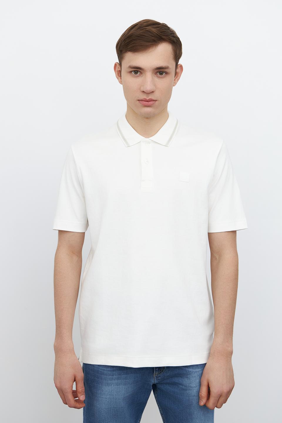 Поло Marc O Polo хлопковое белое