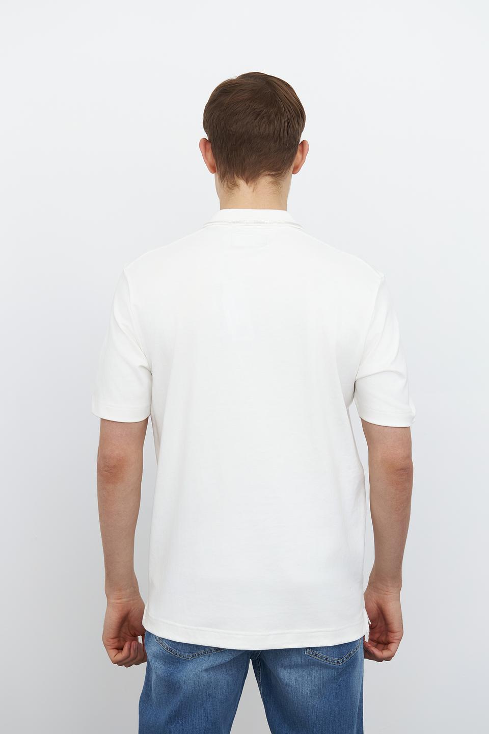 Поло Marc O Polo хлопковое белое