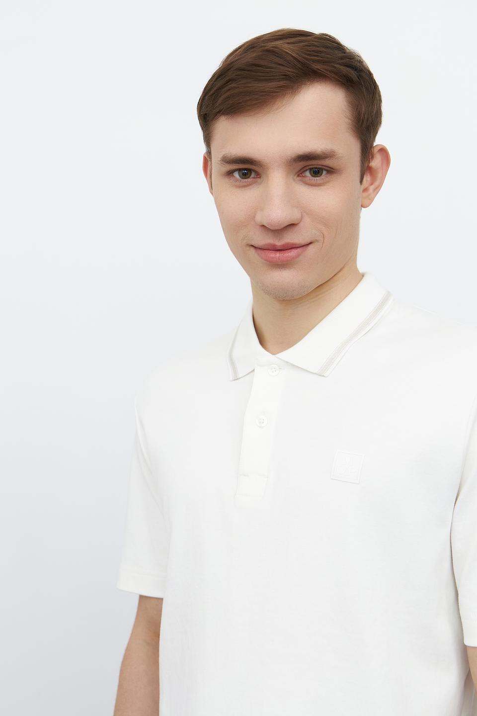 Поло Marc O Polo хлопковое белое