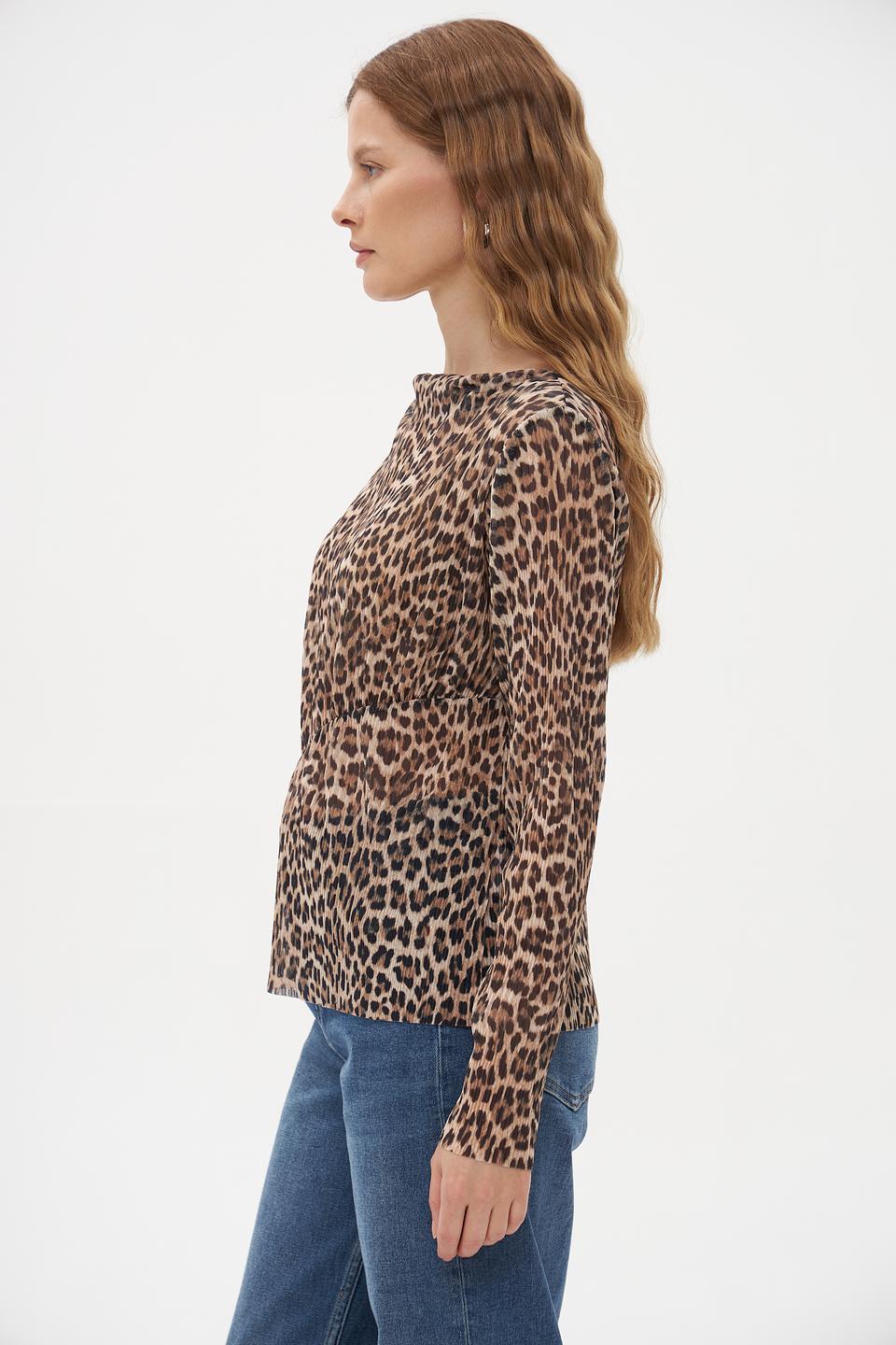 Блуза Rich and Royal леопард