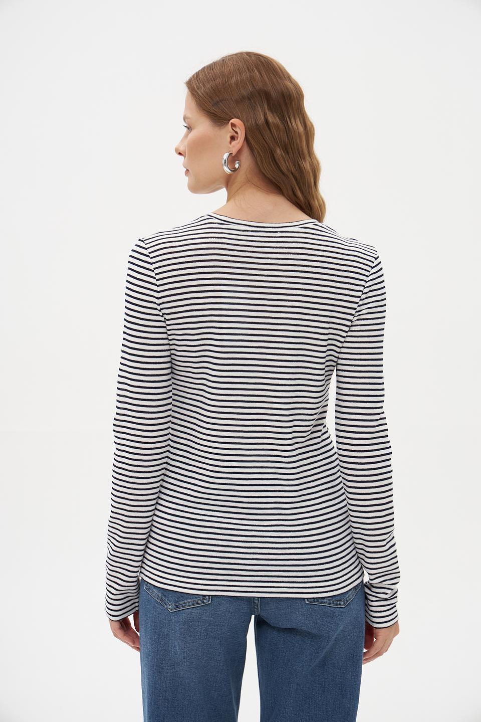 Лонгслив Rich and Royal в полоску