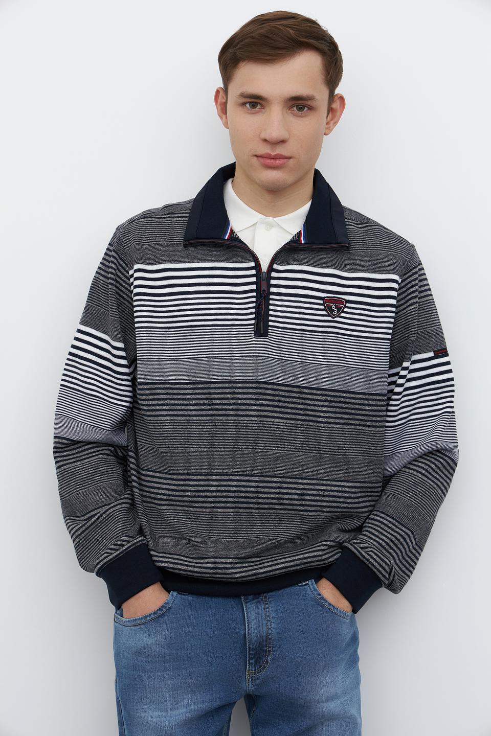 Джемпер Monte Carlo в полоску