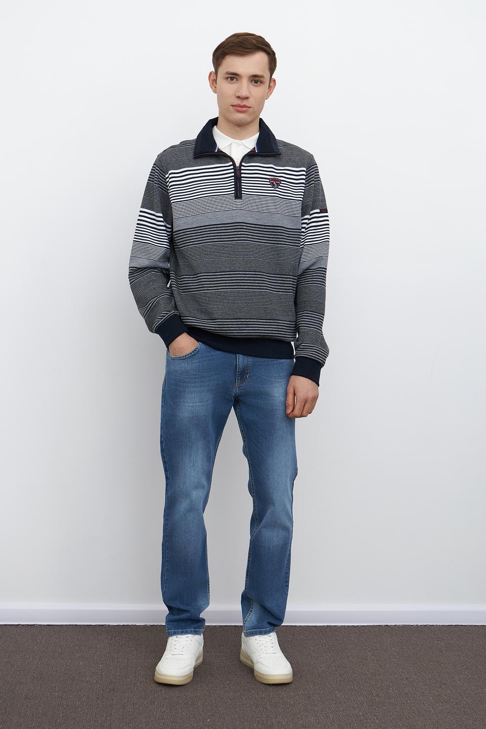 Джемпер Monte Carlo в полоску