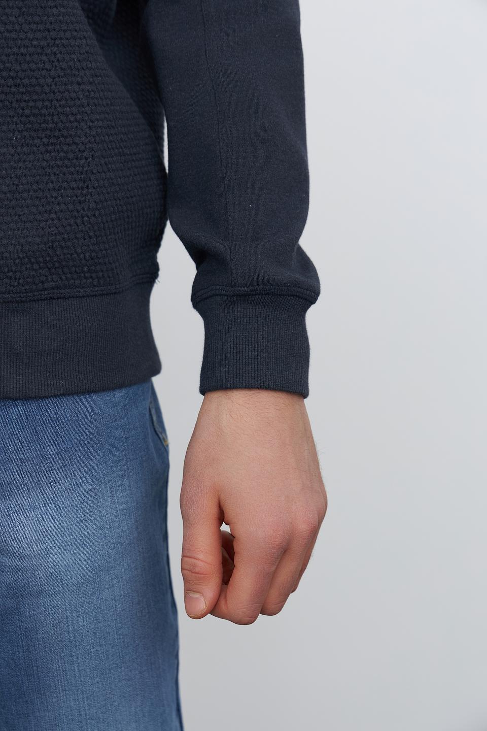 Джемпер Casa Moda с молнией темно-синий