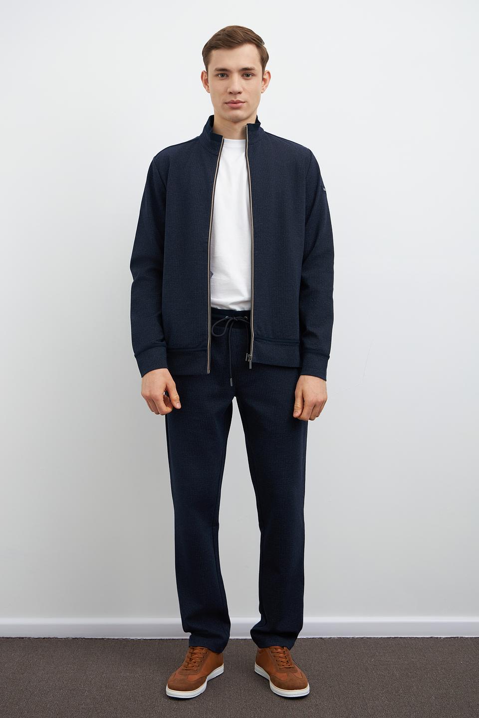 Кардиган Bugatti мужской тёмно-синий