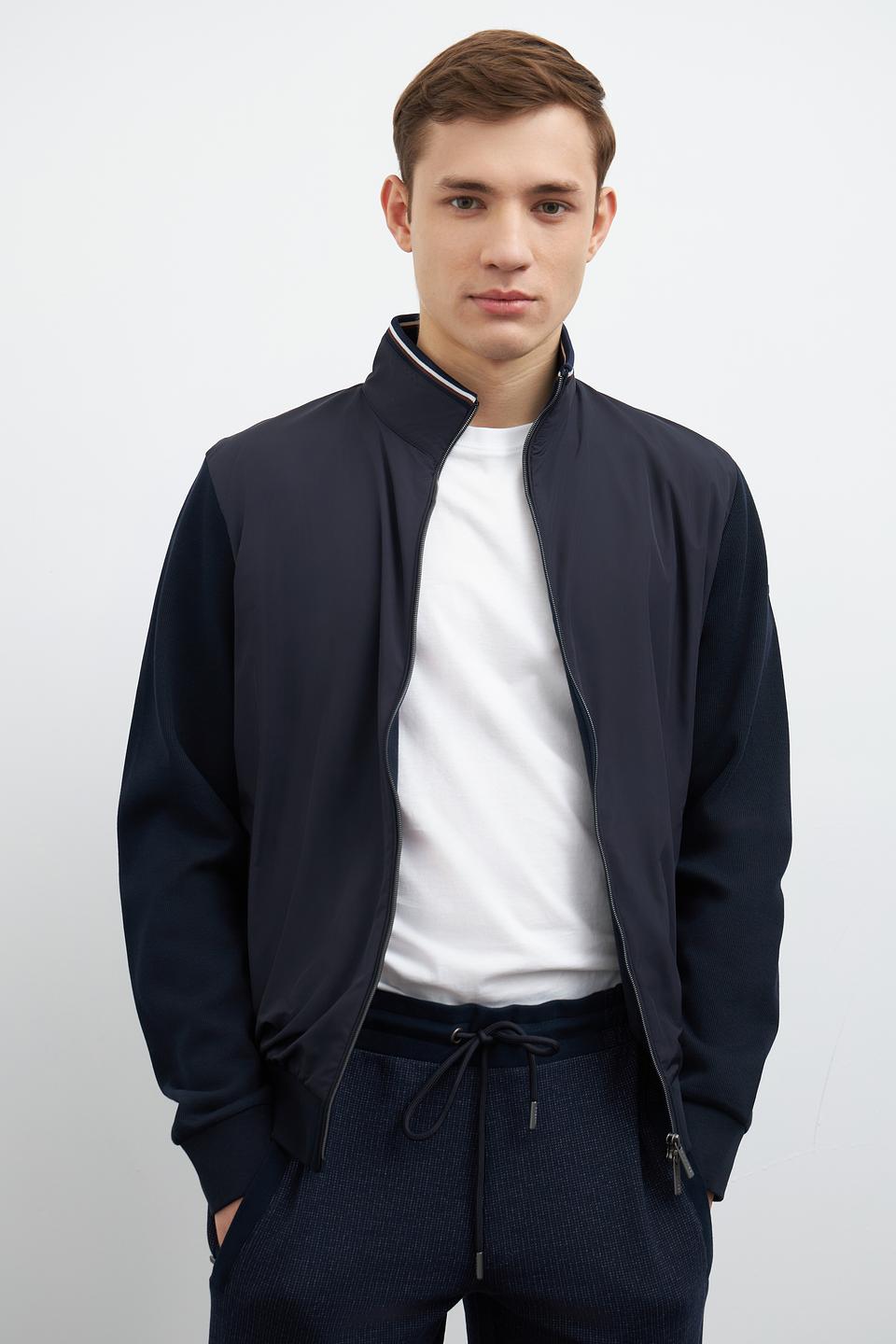 Кардиган Bugatti мужской тёмно-синий