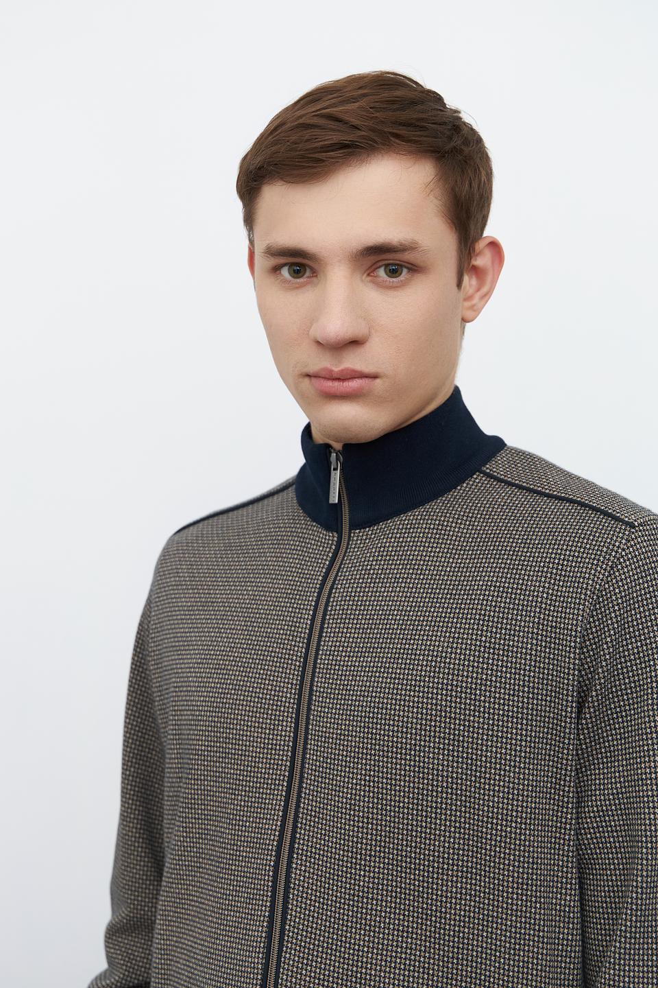 Кардиган Bugatti в клетку