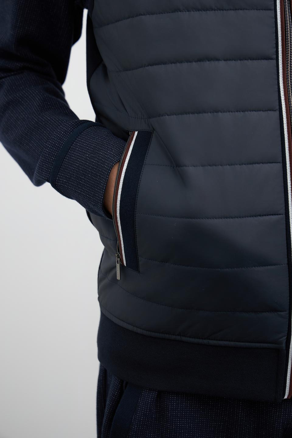 Куртка-жилет Bugatti стеганый синий