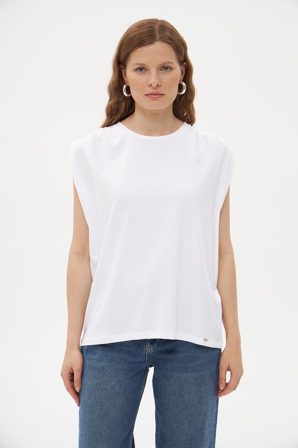 Топ Cinque женский белый с плечами