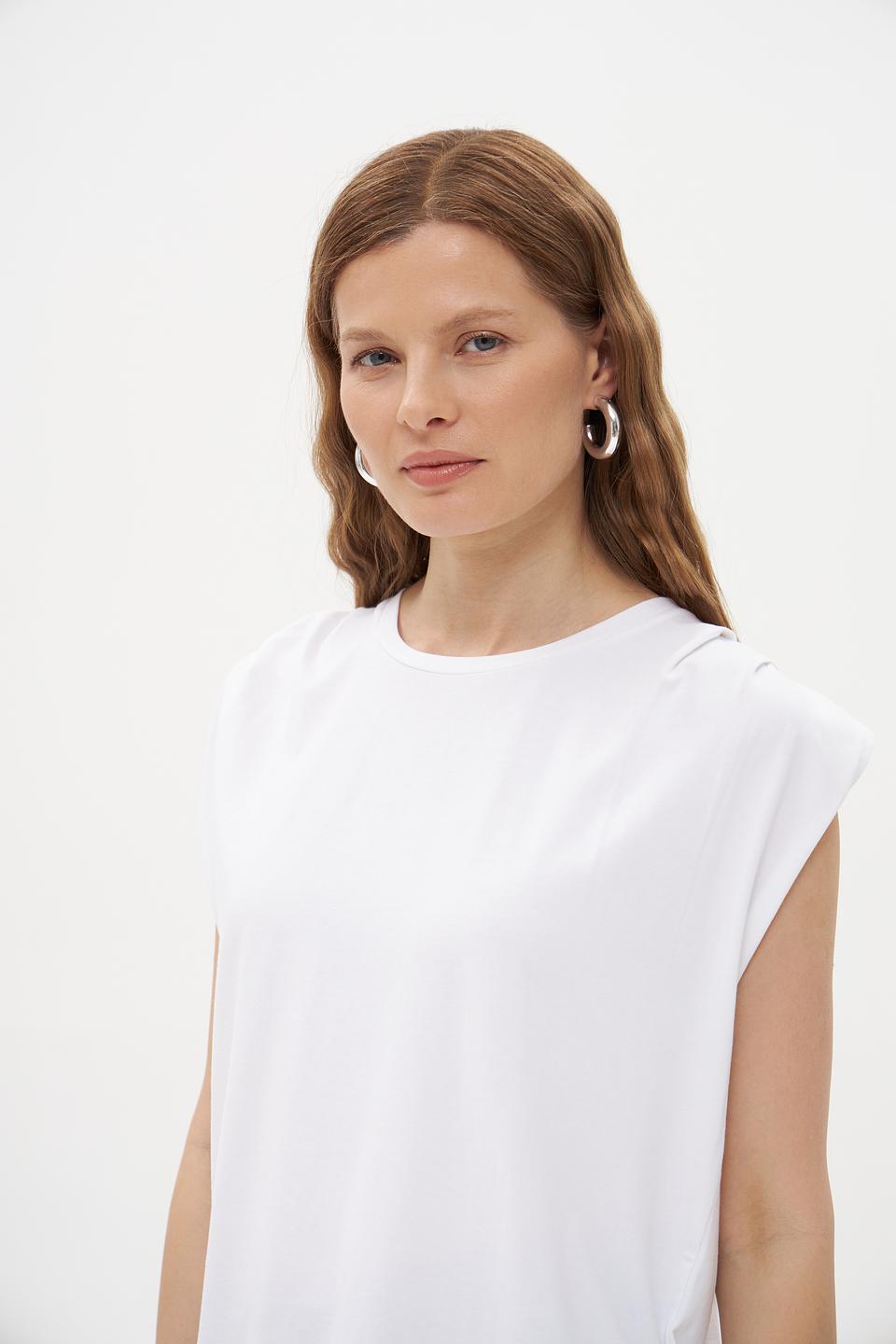 Топ Cinque женский белый с плечами