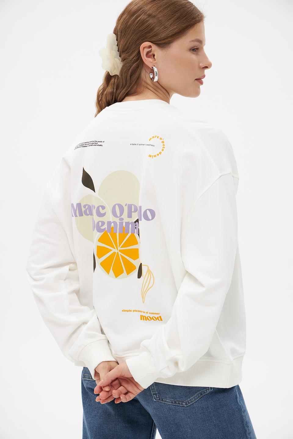 Пуловер Marc O Polo DENIM с принтом