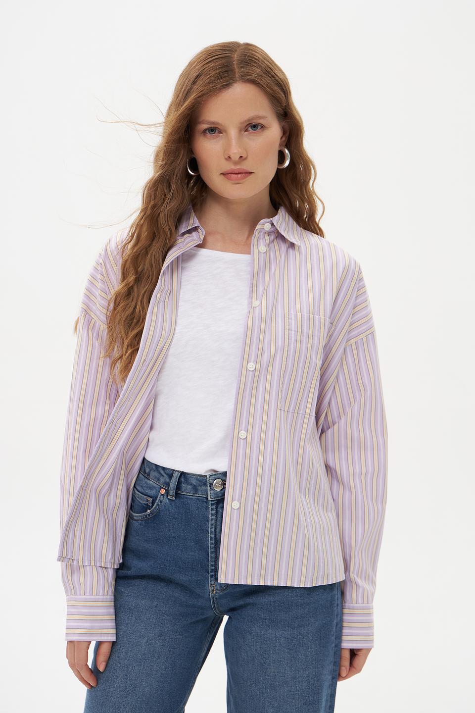 Рубашка Marc O Polo DENIM в полоску